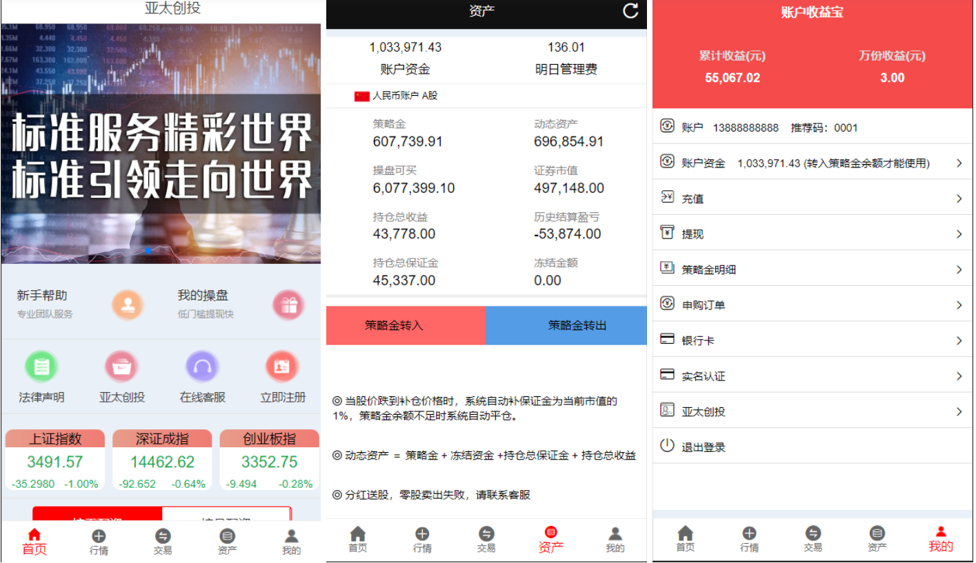 亚太创投股票系统/投资理财系统/全套打包附带完整计划任务-凡客源码