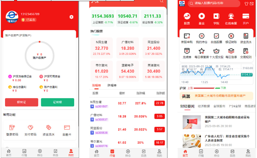 java股票系统/持仓/自选/新购功能齐全-凡客源码