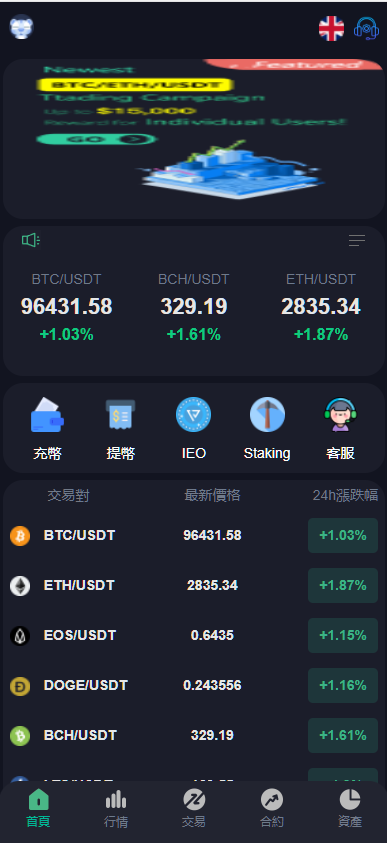 二开版十国语言交易所系统源码.秒合约交易/质押矿机/新币认购-优凯源码网-免费PHP网站源码模板,插件代码开源分享平台!