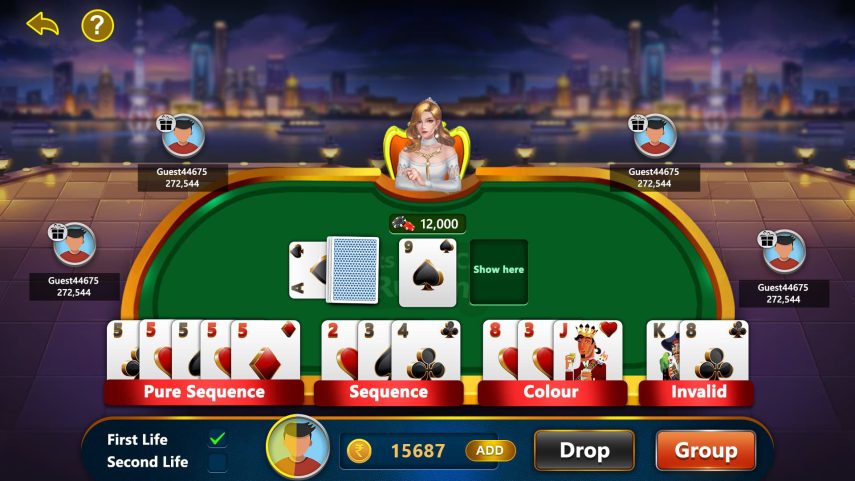 印度语言棋牌程序源码系统9款游戏/印度扑克/龙虎斗/内外之站/拉米/轮盘-凡客源码