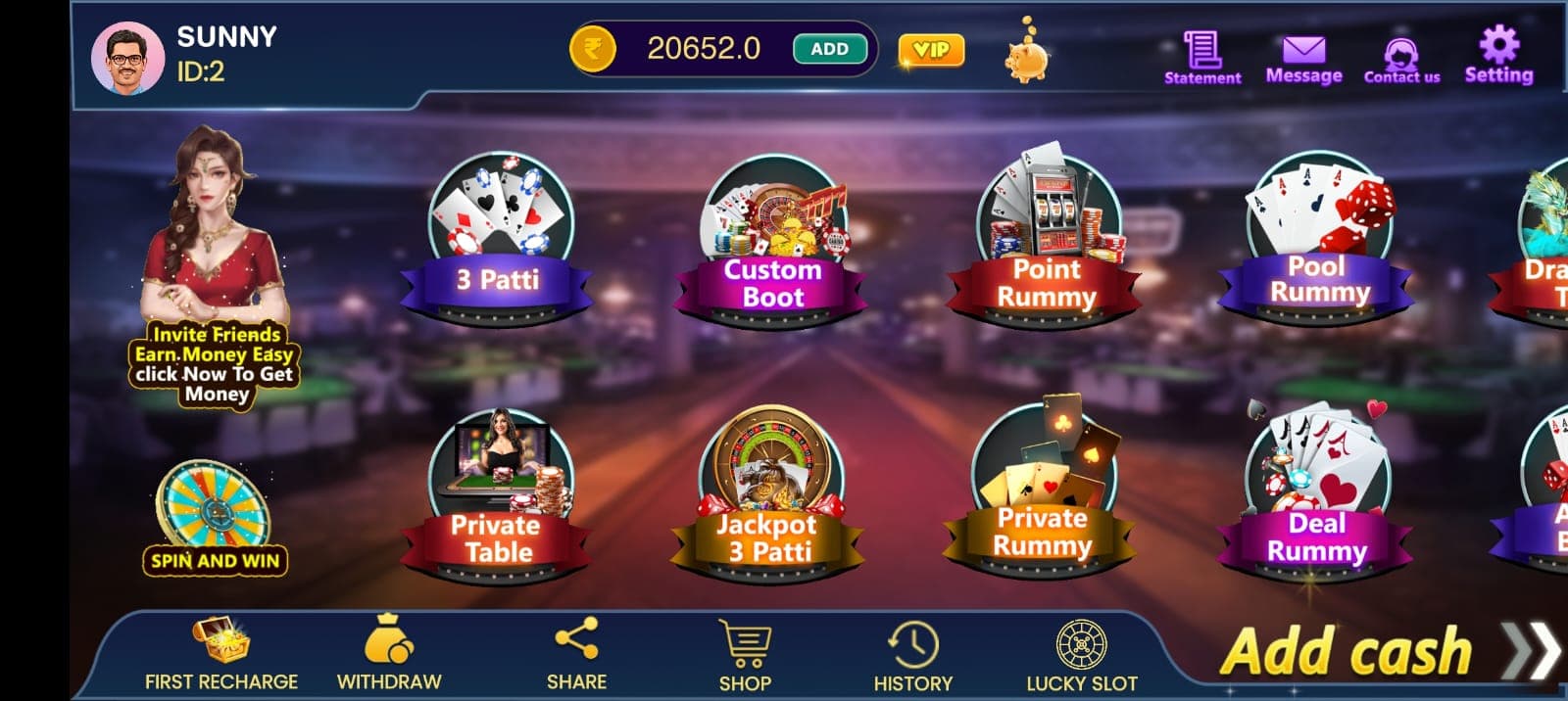 图片[4]-印度语言棋牌程序源码系统9款游戏/印度扑克/龙虎斗/内外之站/拉米/轮盘-凡客源码