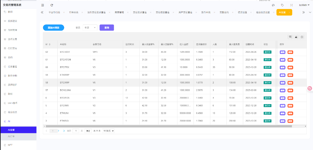图片[20]-全新二开多语言/股票外汇/黄金期货/虚拟币/etf/defi借贷/c2c/申购/跟单/理财/ai量化/综合交易所源码-凡客源码