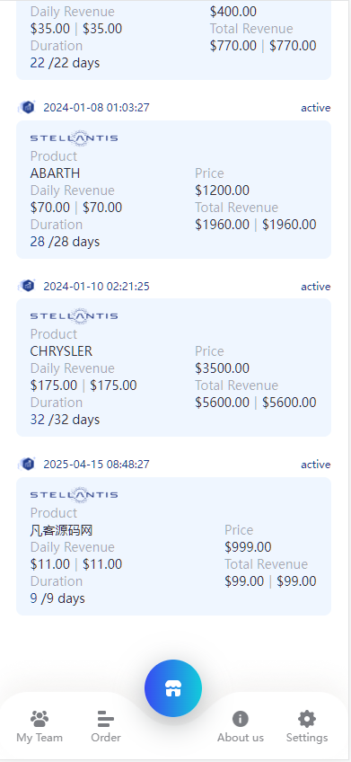 图片[4]-STELLANTIS海外汽车产品投资理财系统/前端html+后端PHP-凡客源码