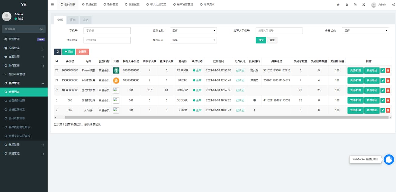 图片[5]-轻量级H5虚拟币交易源码加密币场外交易系统程序-凡客源码