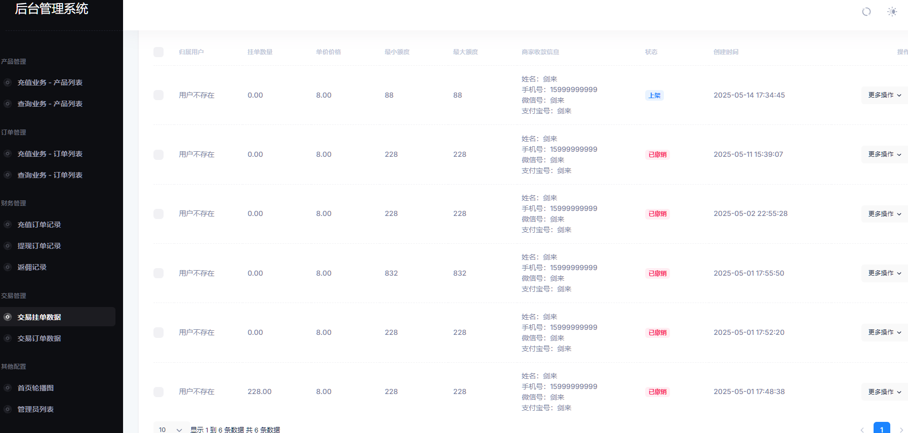 图片[15]-USDT充值生活权益数字发卡CPS推客联盟话费充值会员卡券点餐饮油卡小丽特惠美惠生活-凡客源码